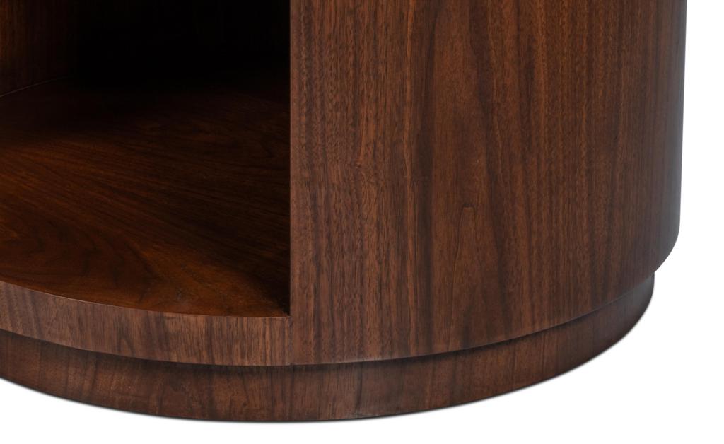 Vero Brown Side Table - Ornate Home