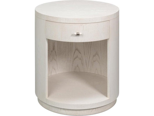 Vero White Side Table - Ornate Home