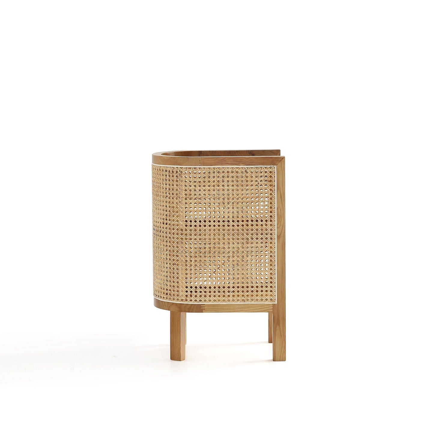 Versailles End Table in Nature Cane (set of 2) - Ornate Home