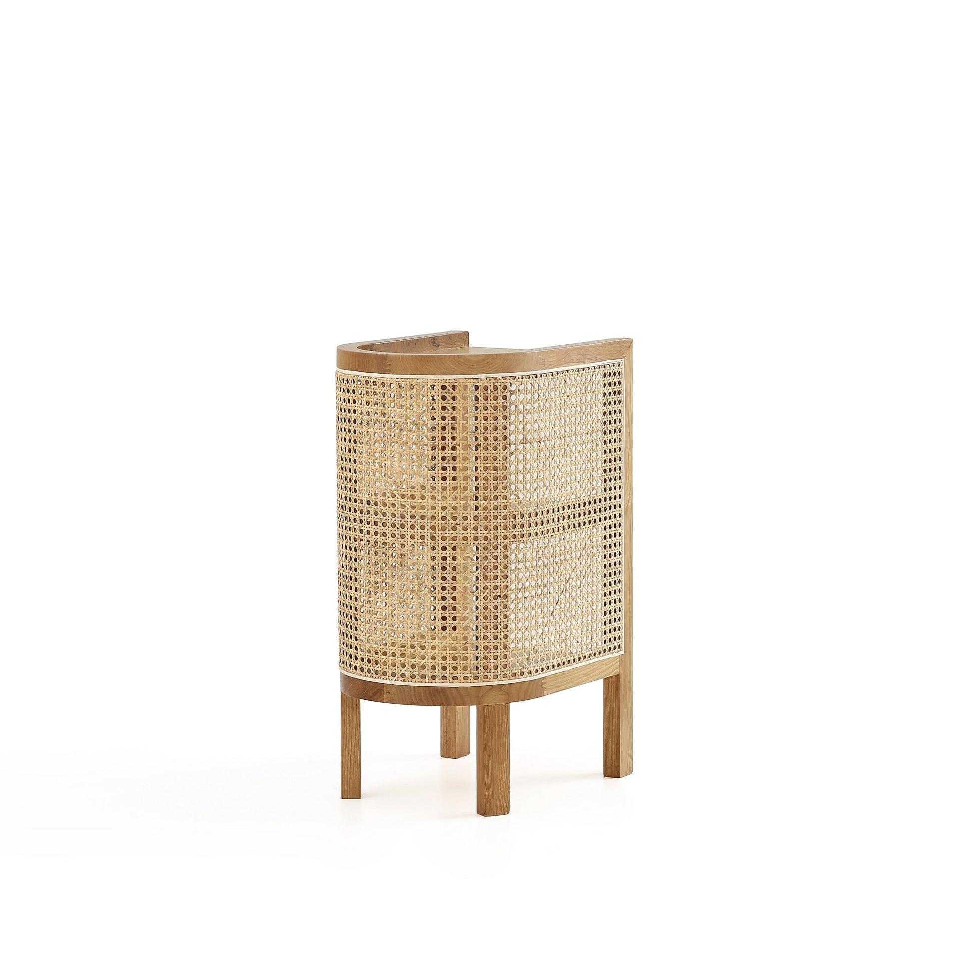 Versailles End Table in Nature Cane (set of 2) - Ornate Home