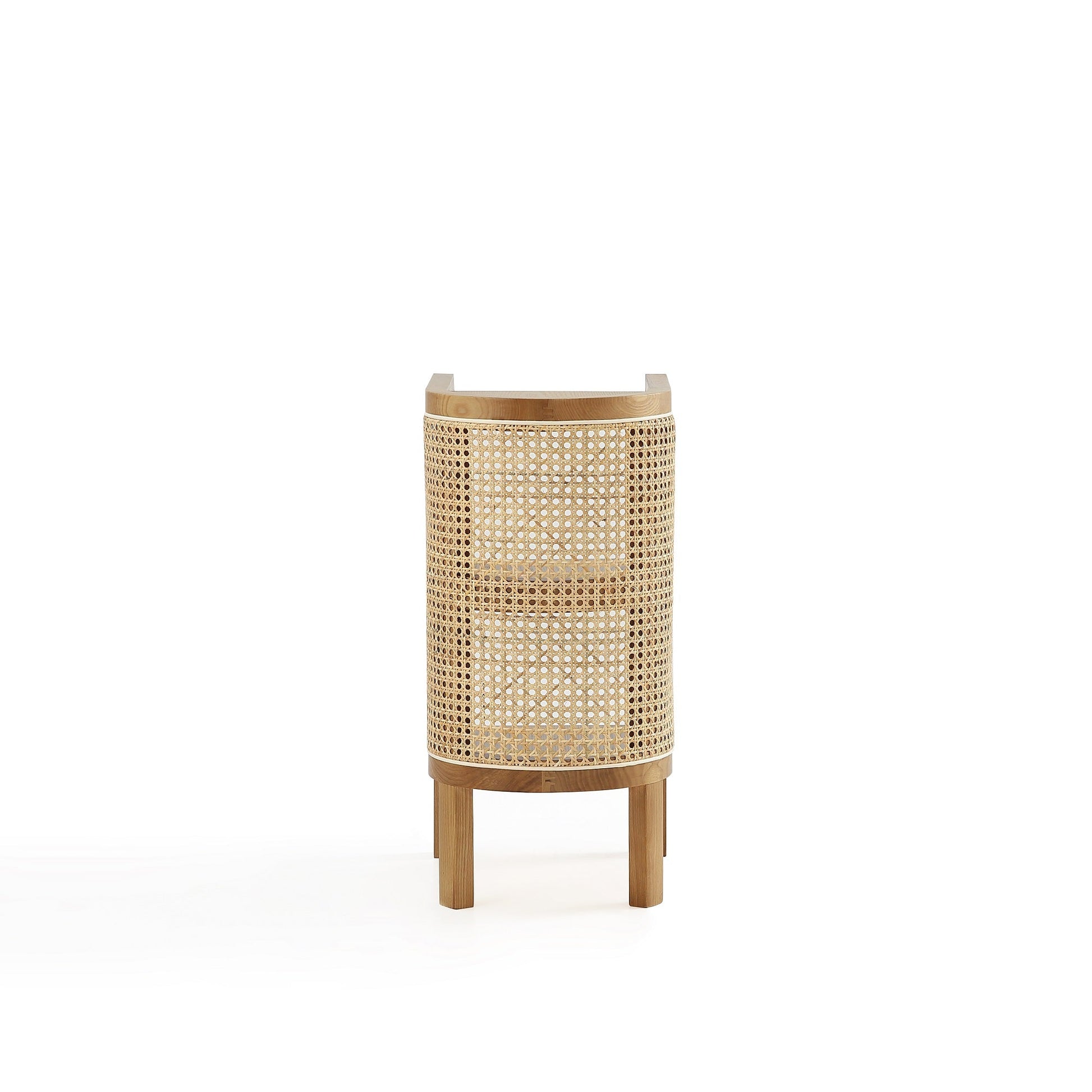 Versailles End Table in Nature Cane (set of 2) - Ornate Home