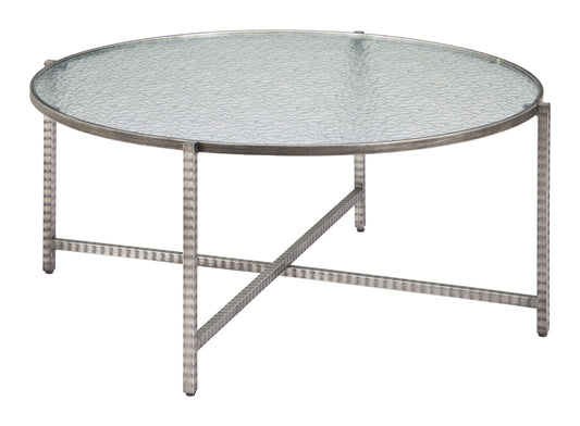 Vetro Silver Coffee Table - Ornate Home