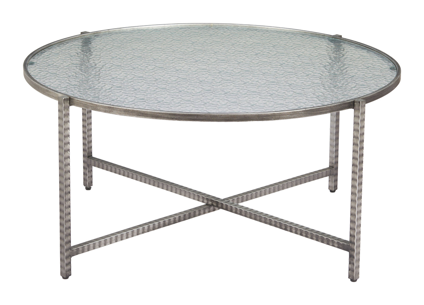 Vetro Silver Coffee Table - Ornate Home