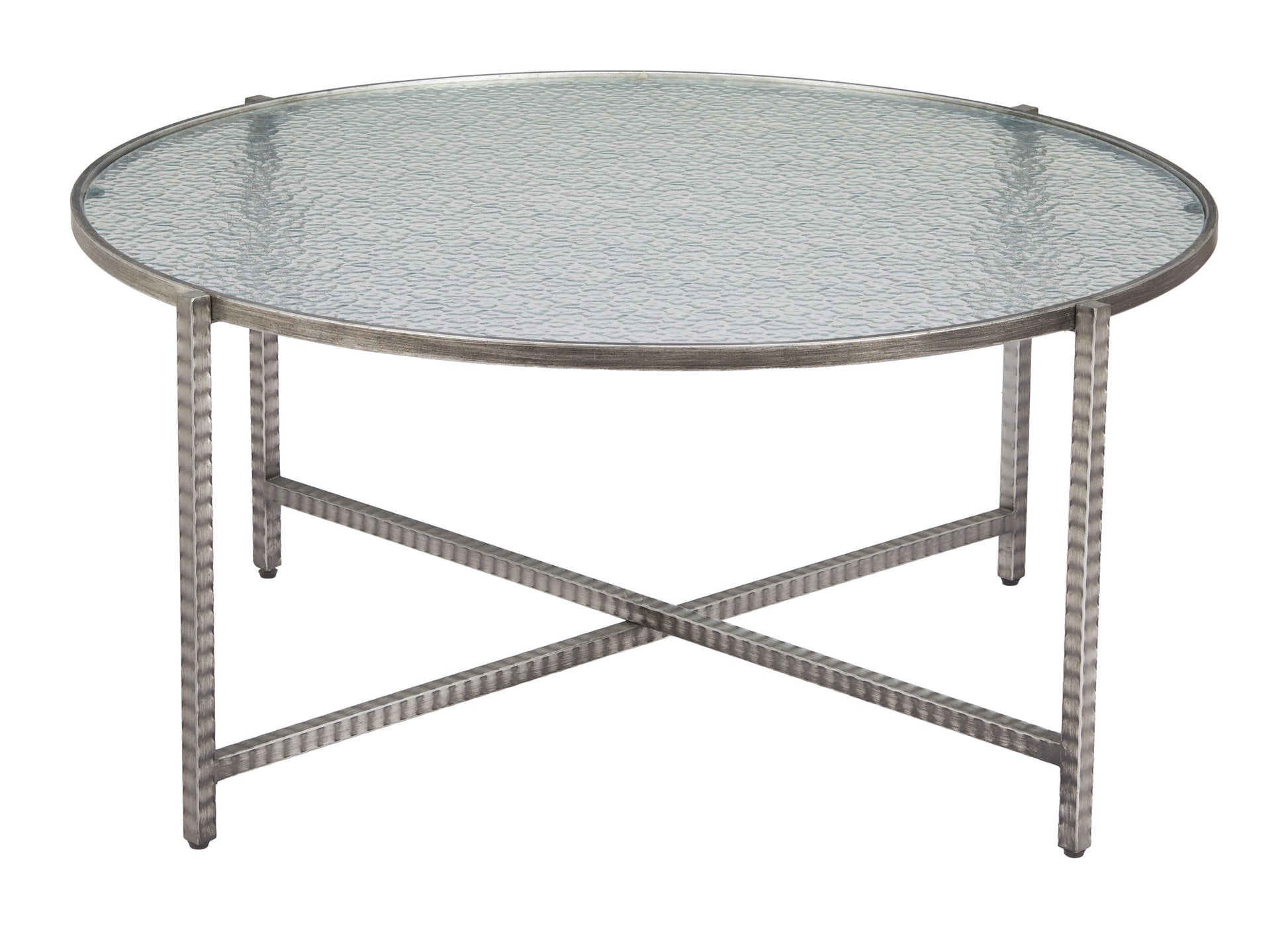 Vetro Silver Coffee Table - Ornate Home