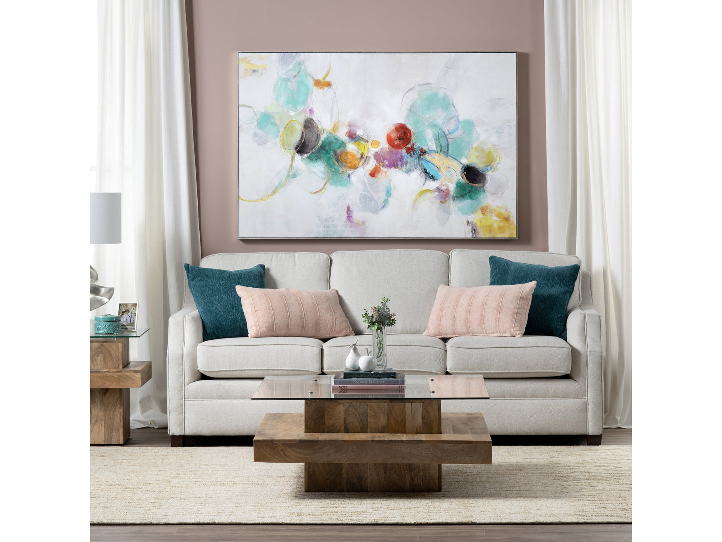 Vibrant Rings Multi Canvas - Ornate Home