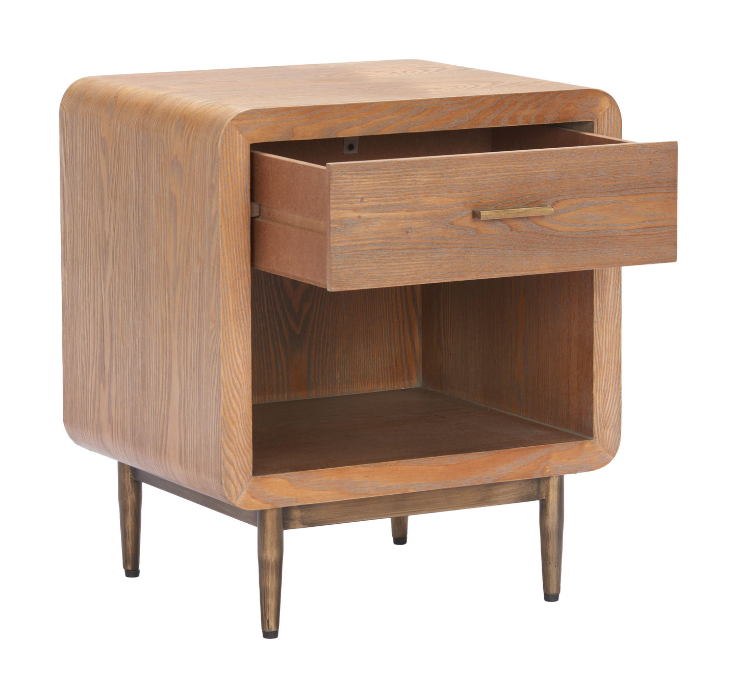 Vidaz Brown Side Table - Ornate Home
