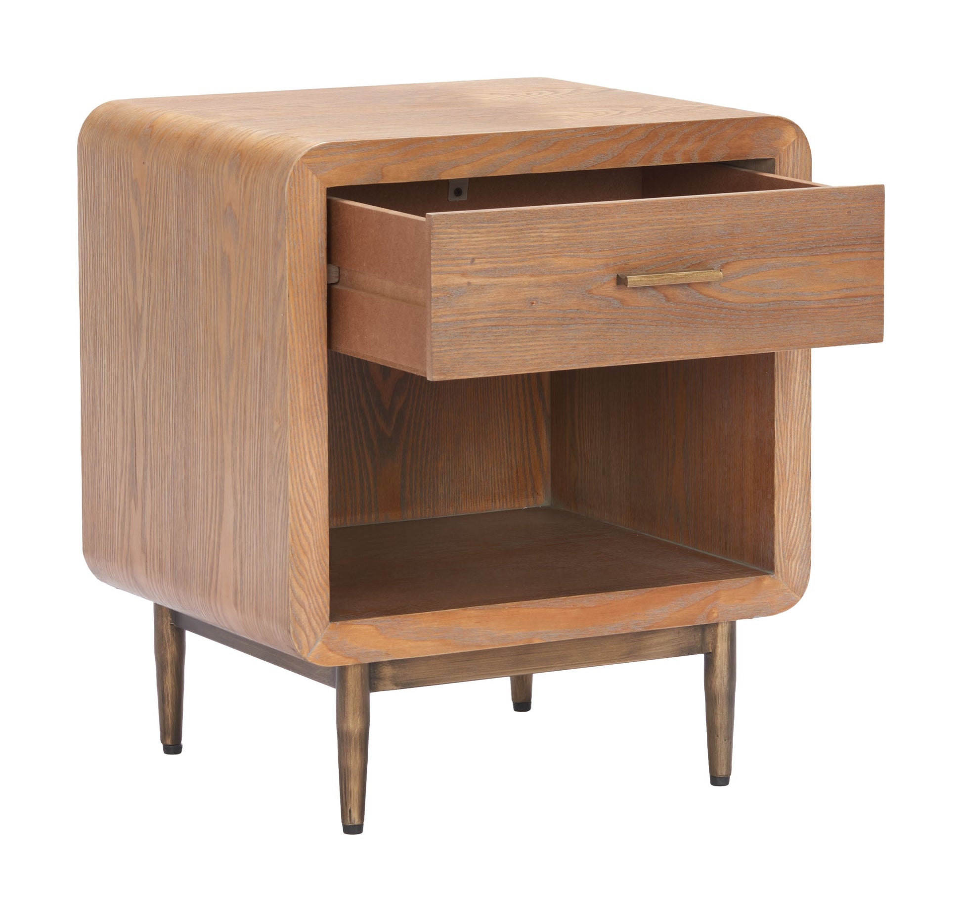Vidaz Brown Side Table - Ornate Home