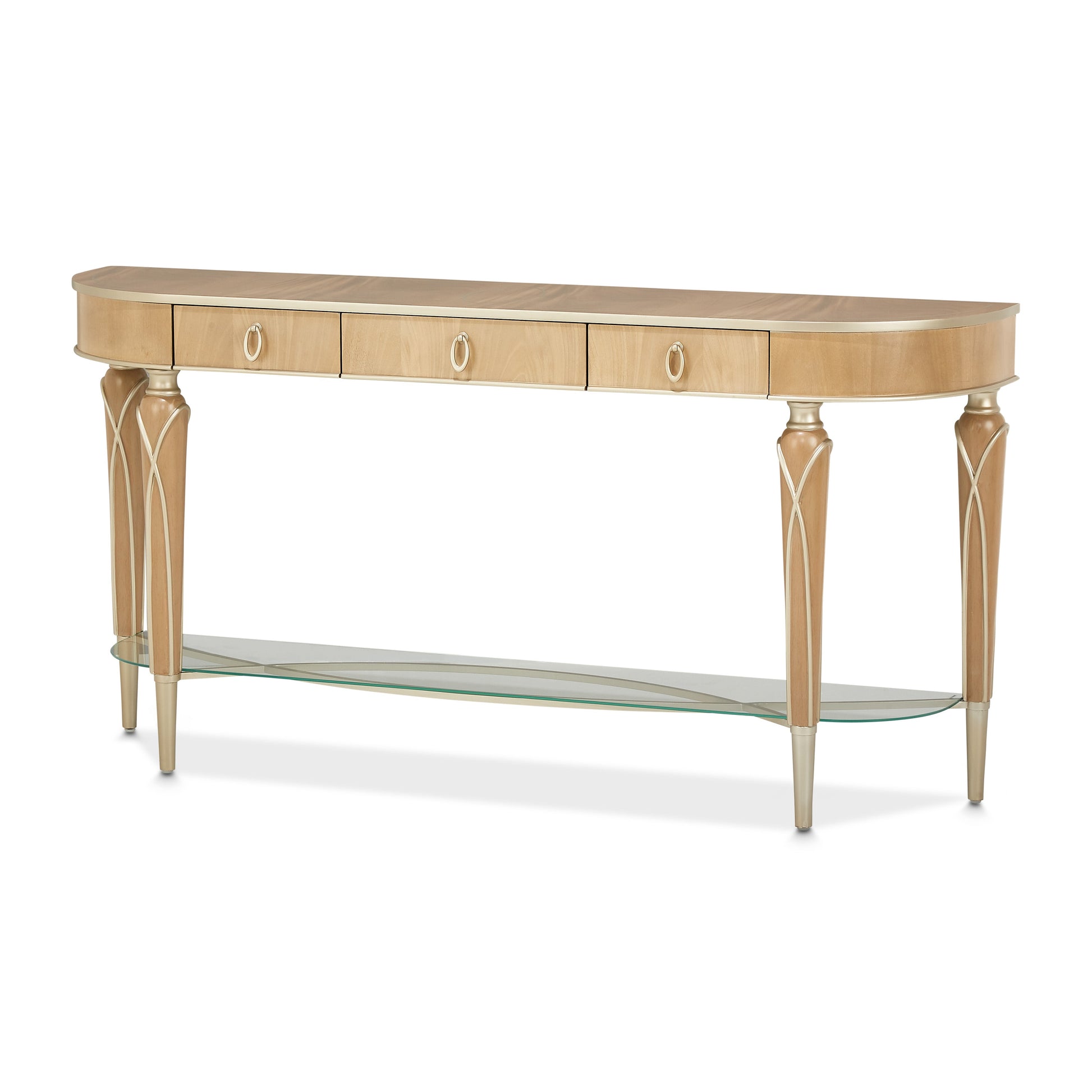 Villa Cherie Caramel Console Table - Ornate Home