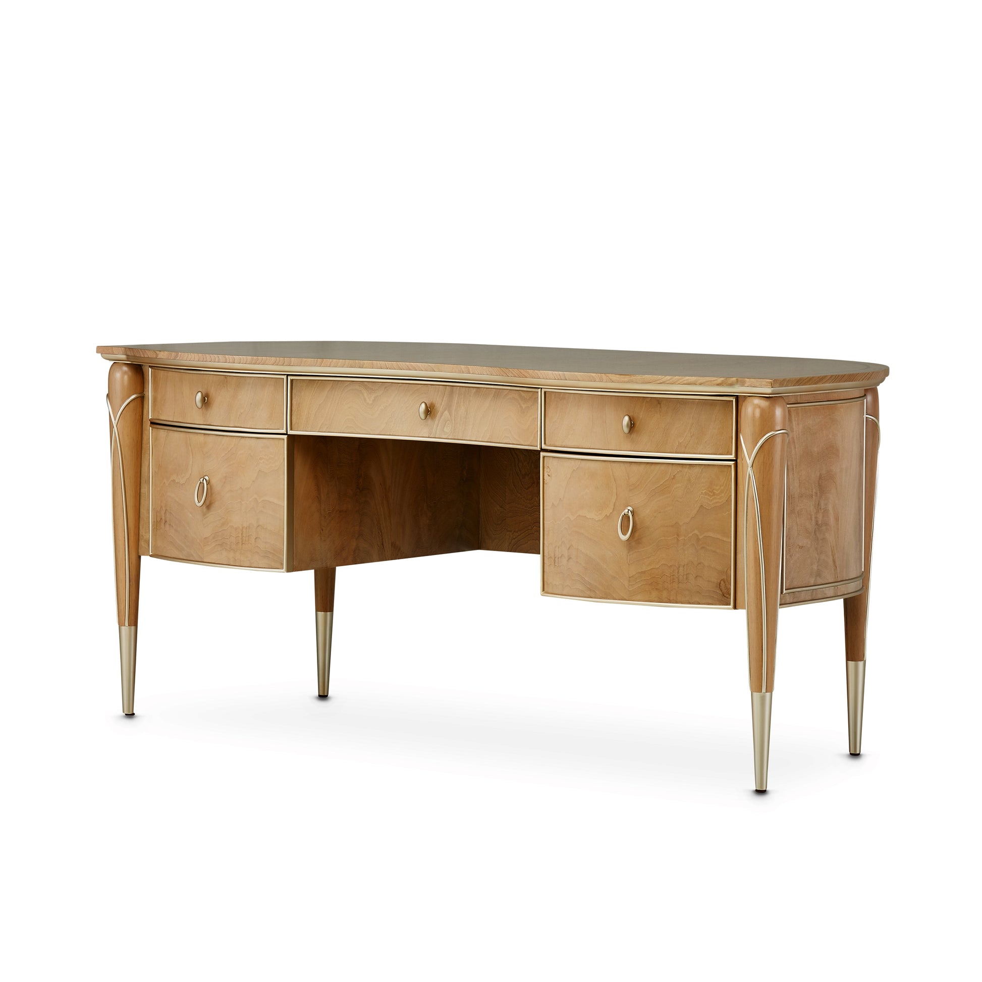 Villa Cherie Caramel Desk - Ornate Home