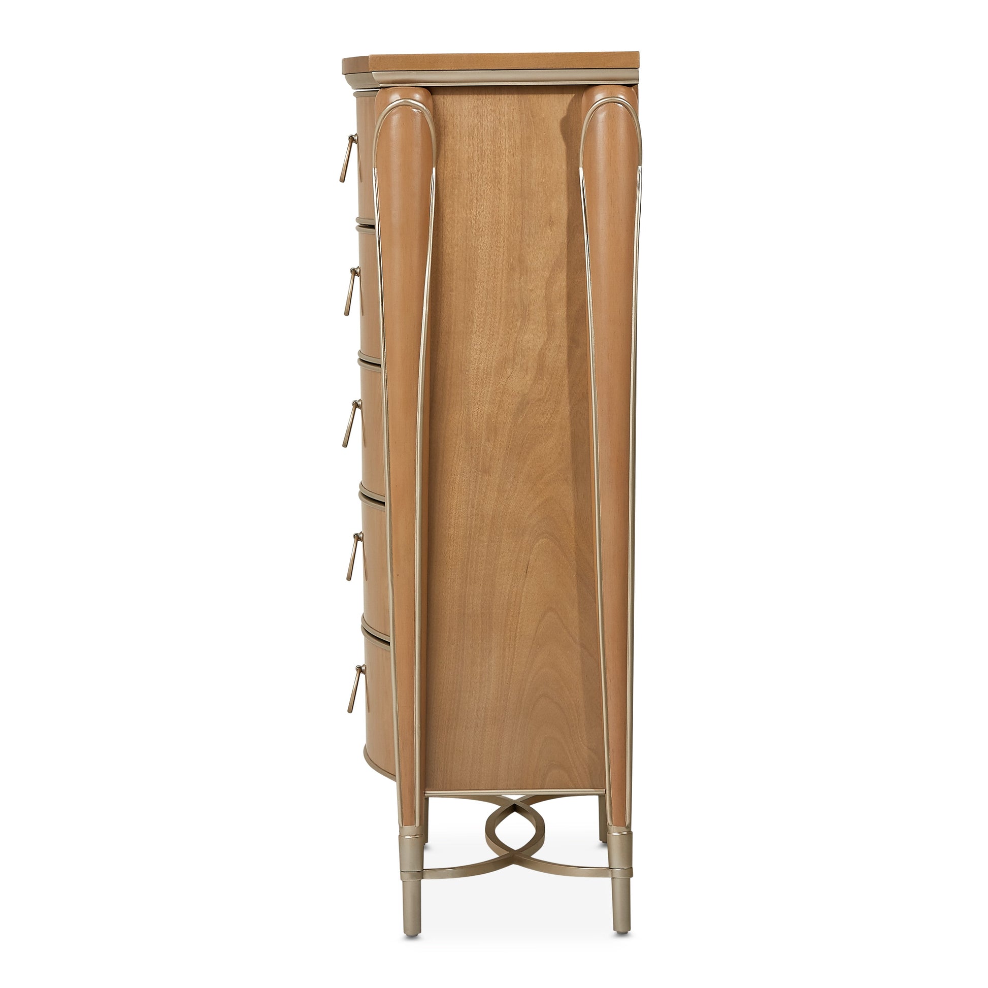 Villa Cherie Caramel Highboy Chest - Ornate Home