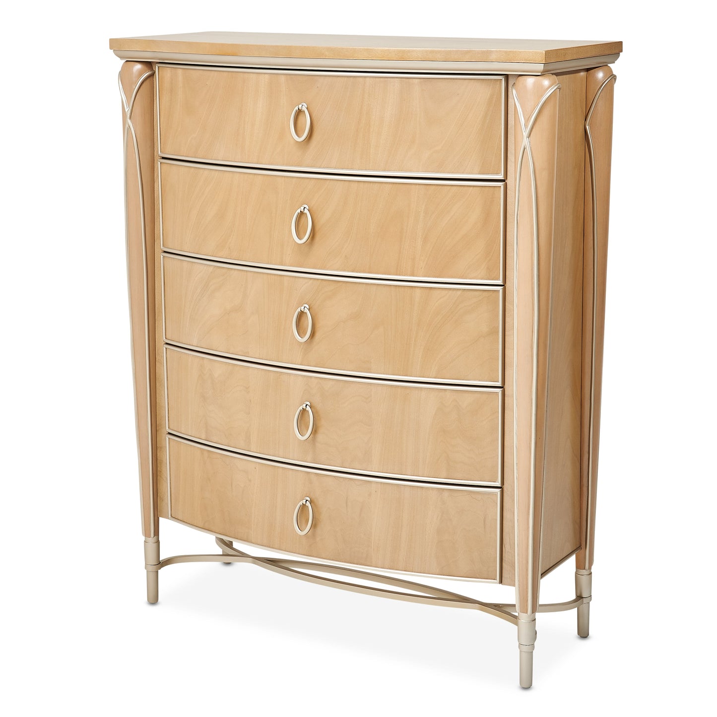 Villa Cherie Caramel Highboy Chest - Ornate Home