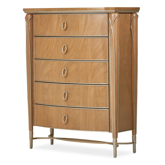 Villa Cherie Caramel Highboy Chest - Ornate Home