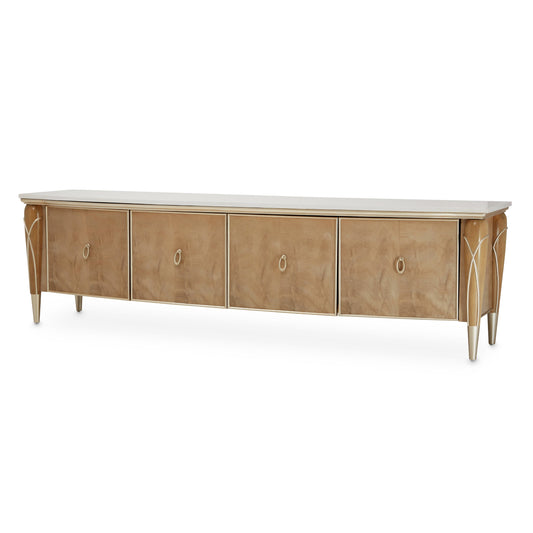 Villa Cherie Caramel Media Cabinet - Ornate Home