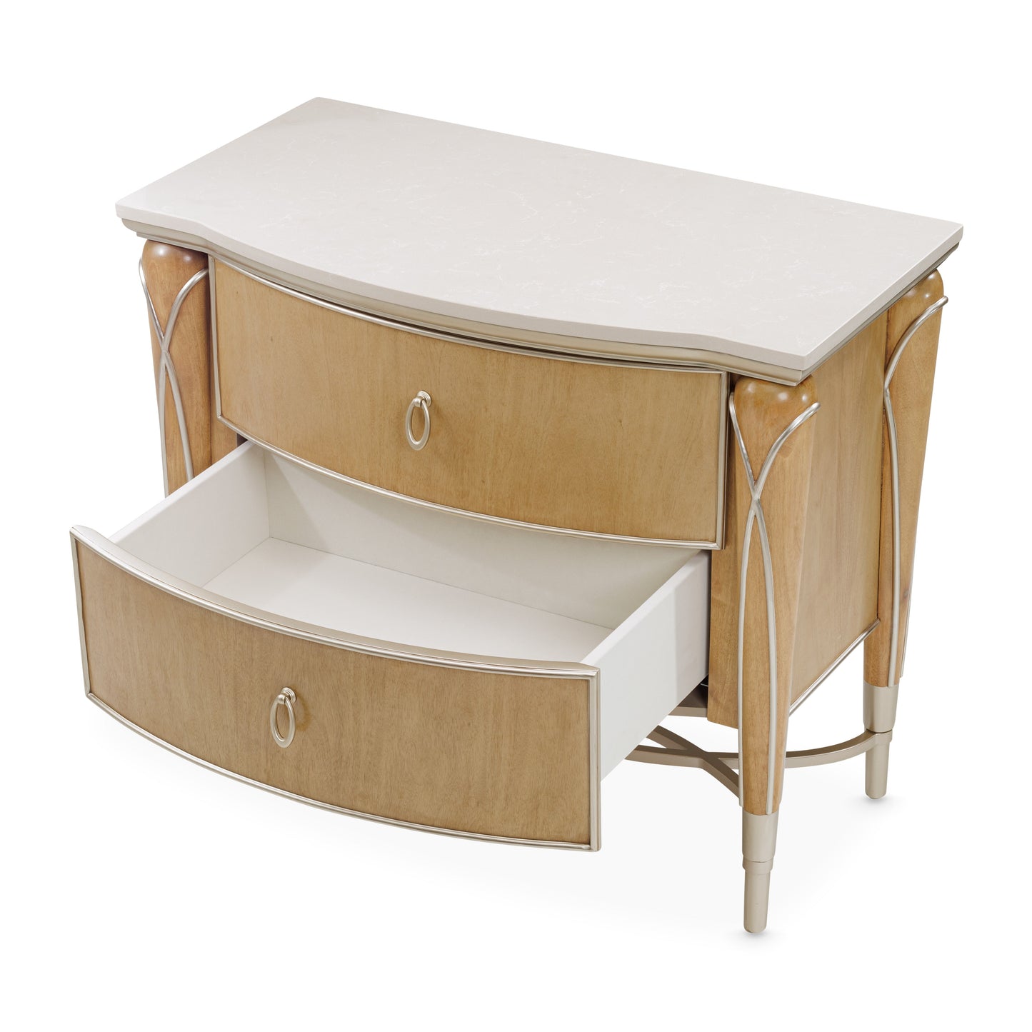 Villa Cherie Caramel Nightstand - Ornate Home