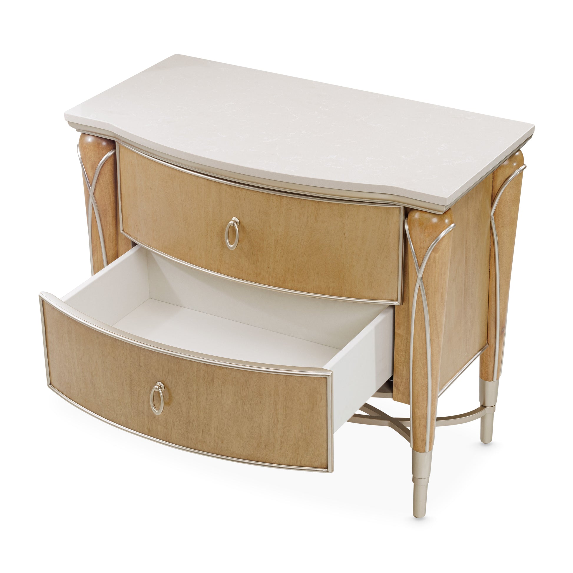 Villa Cherie Caramel Nightstand - Ornate Home