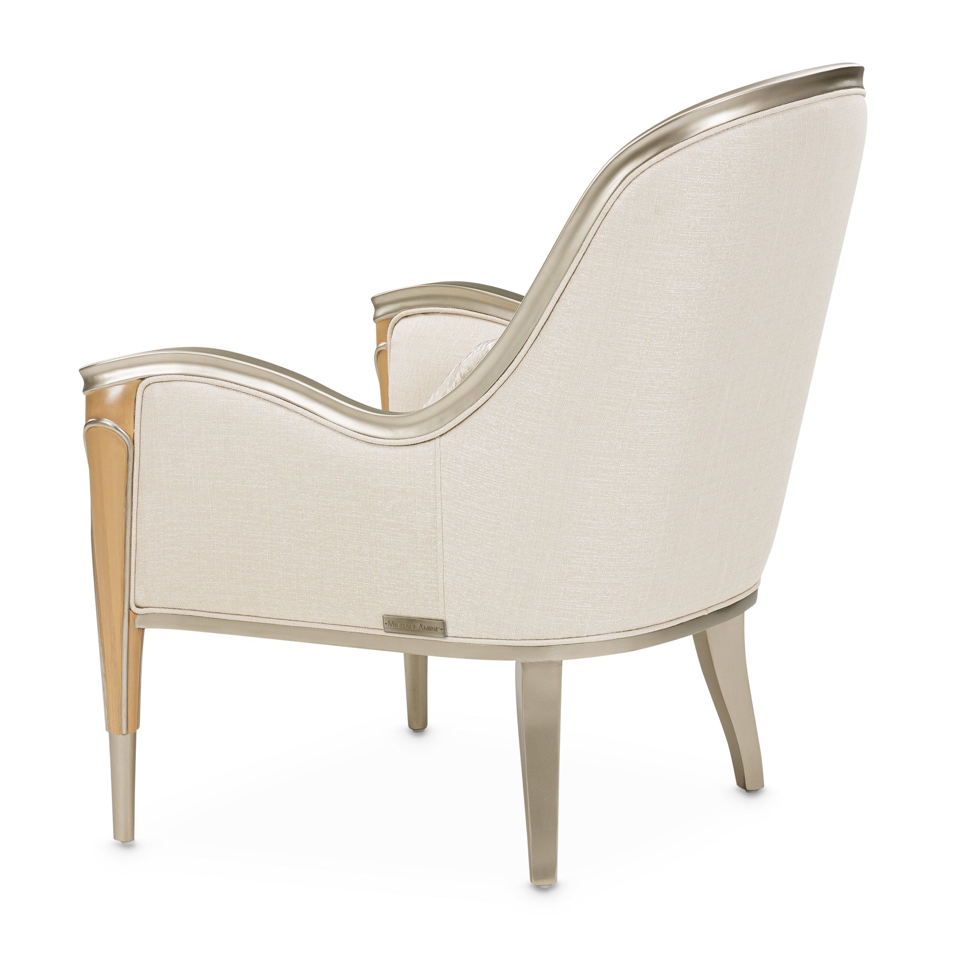 Villa Cherie Caramel/Pearl Accent Chair - Ornate Home