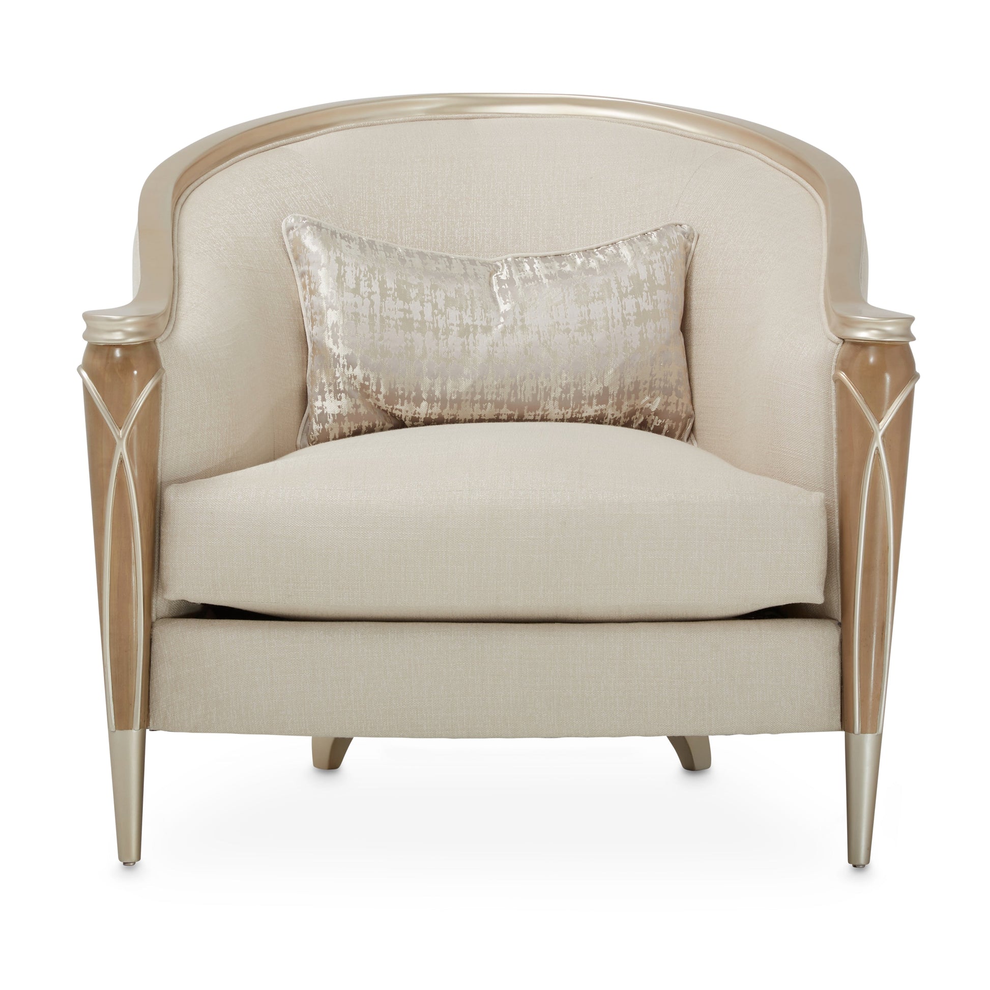 Villa Cherie Caramel/Pearl Matching Chair - Ornate Home
