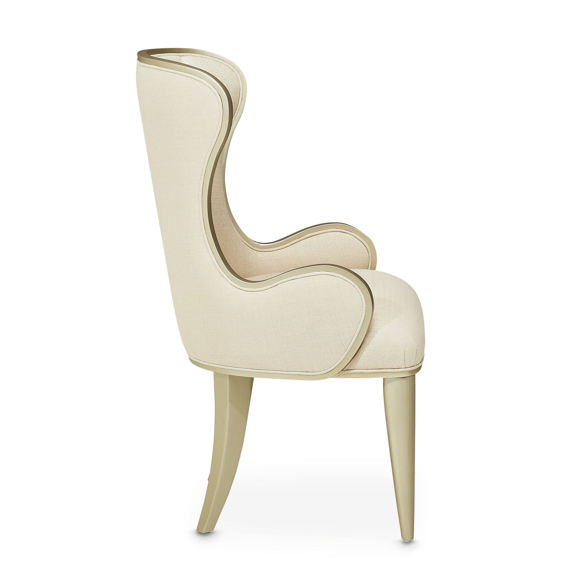 Villa-Cherie Chardonnay/Pearl Desk Chair - Ornate Home