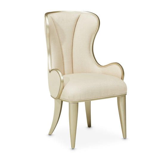 Villa-Cherie Chardonnay/Pearl Desk Chair - Ornate Home