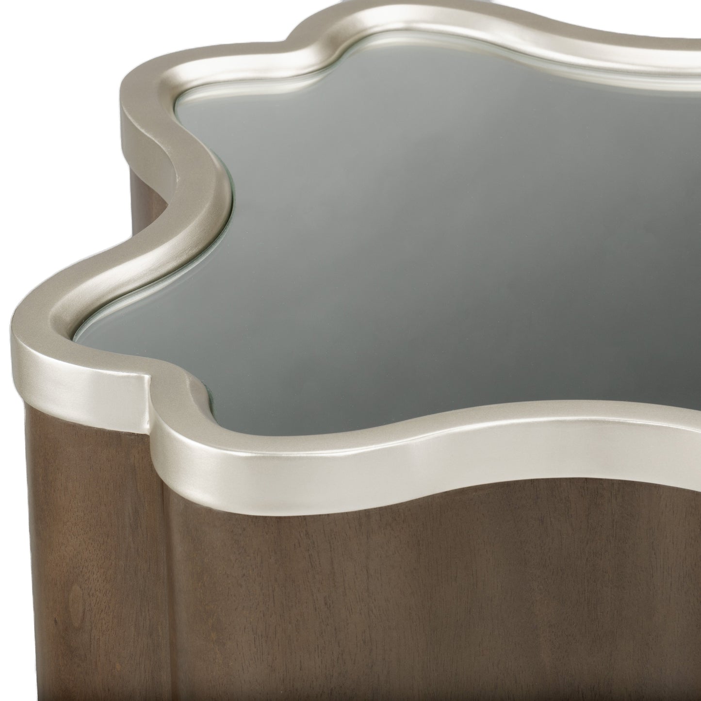 Villa-Cherie Hazelnut Chairside Table - Ornate Home