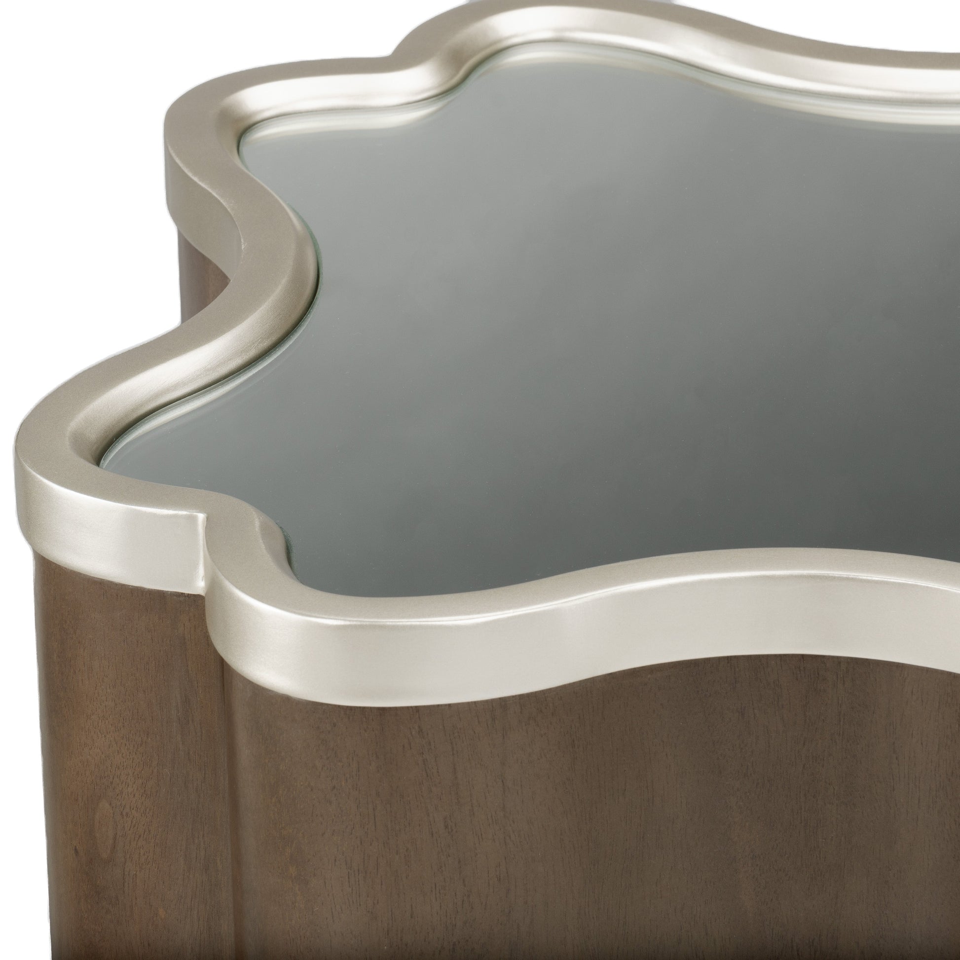 Villa-Cherie Hazelnut Chairside Table - Ornate Home