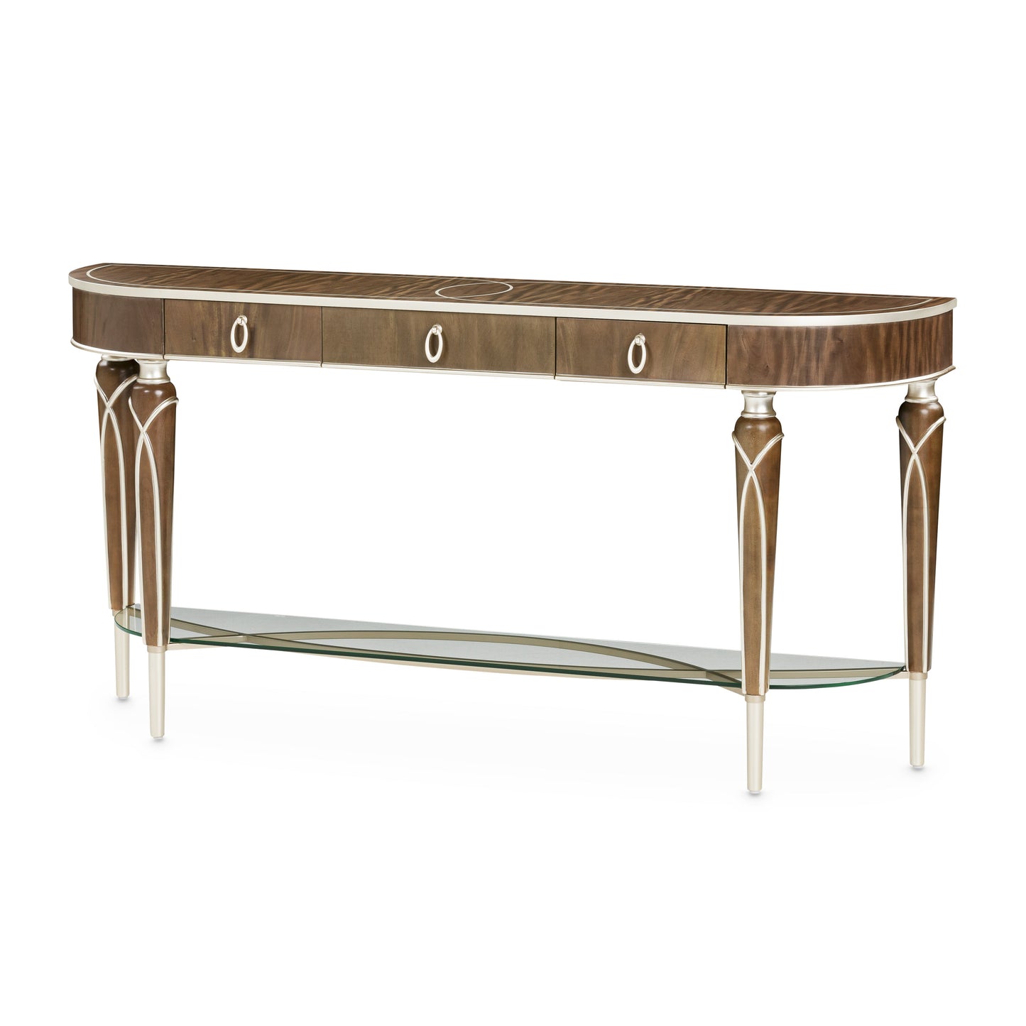 Villa-Cherie Hazelnut Console Table - Ornate Home
