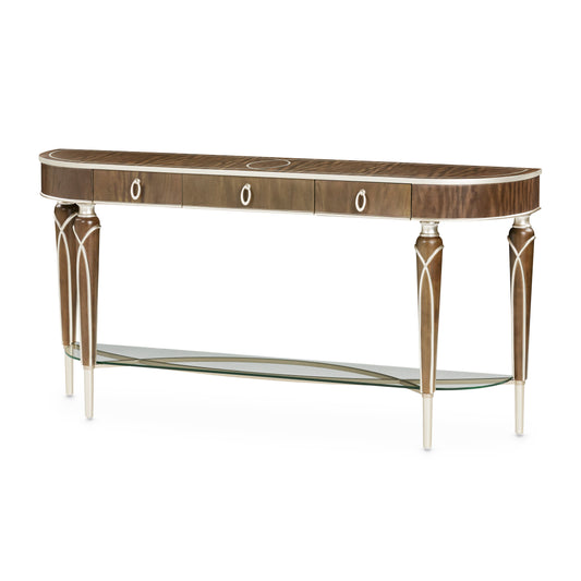 Villa-Cherie Hazelnut Console Table - Ornate Home