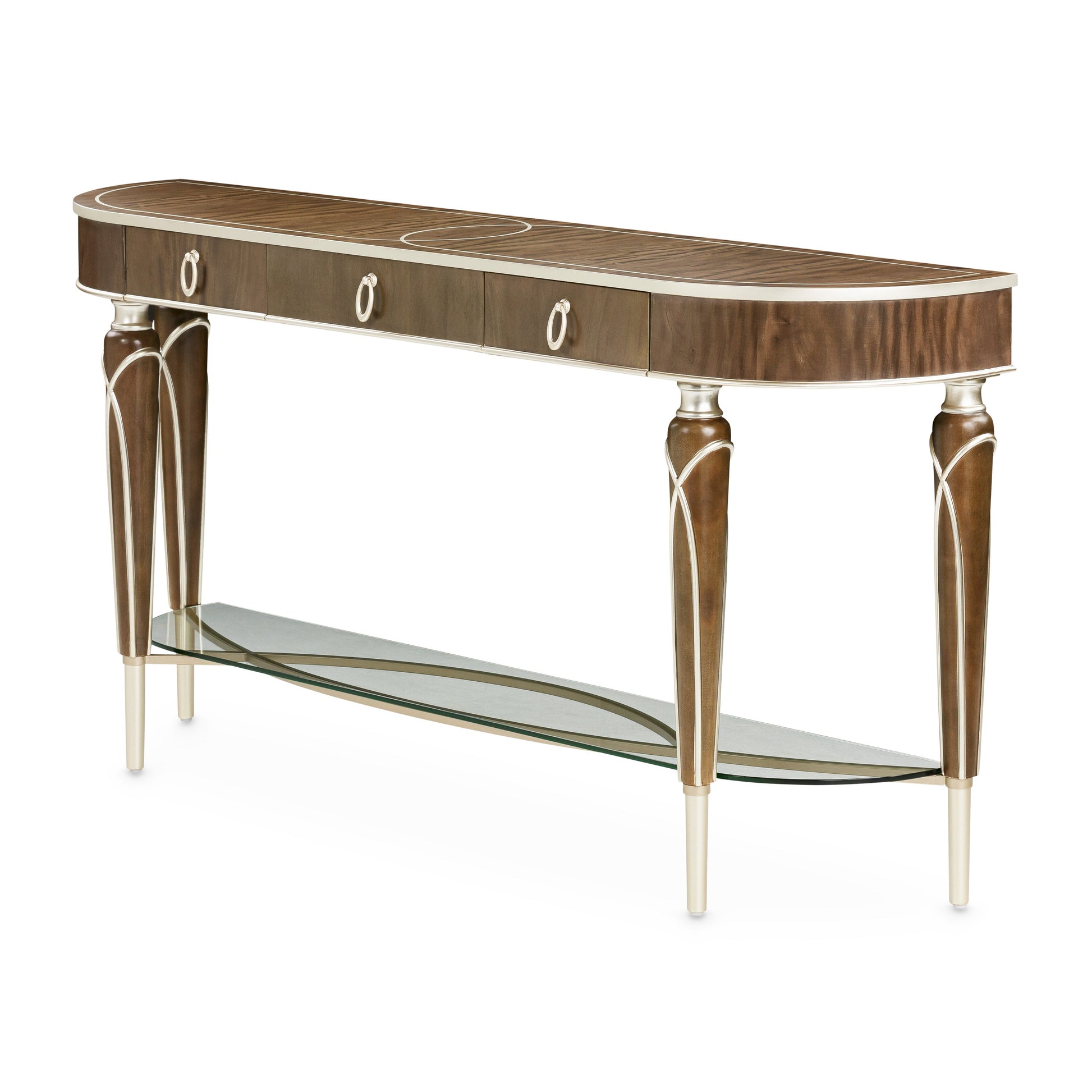 Villa-Cherie Hazelnut Console Table - Ornate Home