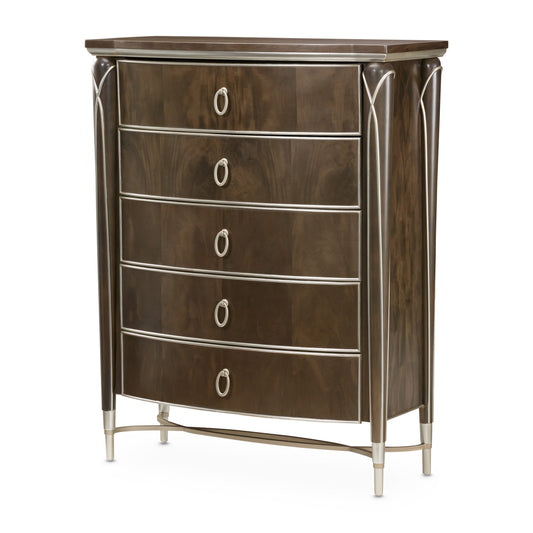 Villa-Cherie Hazelnut Highboy Chest - Ornate Home