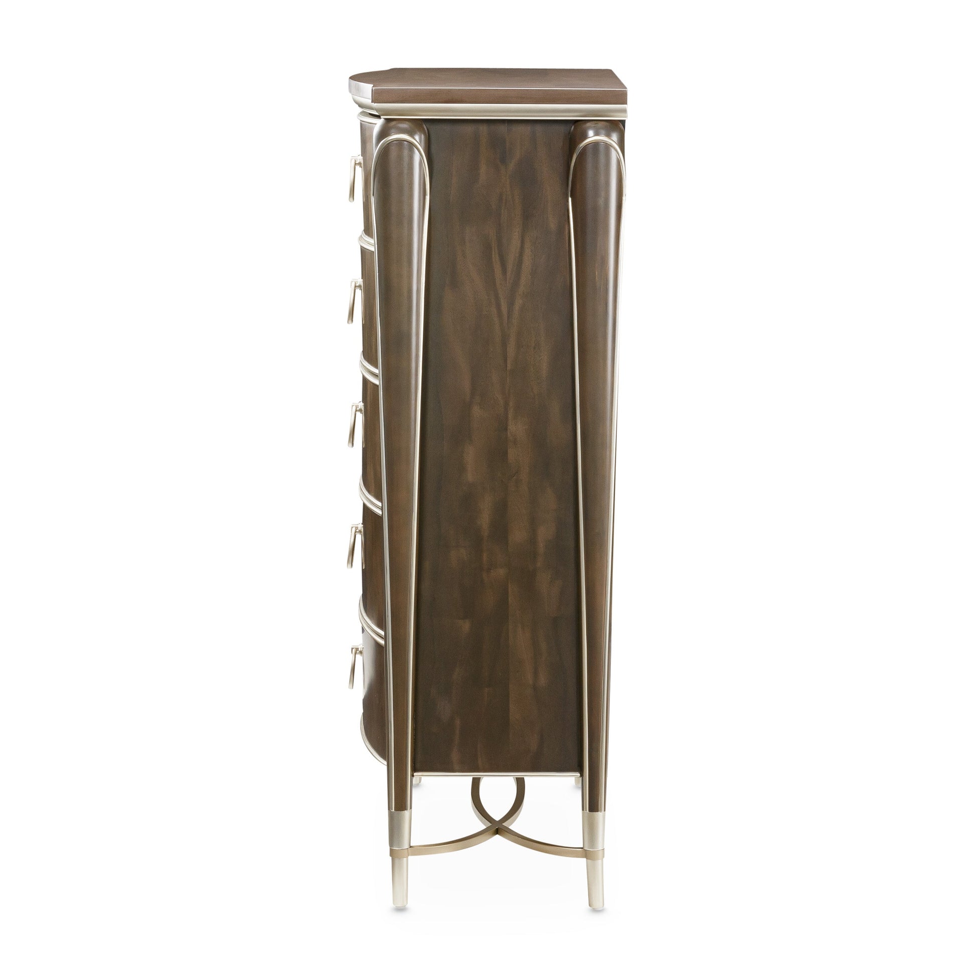 Villa-Cherie Hazelnut Highboy Chest - Ornate Home