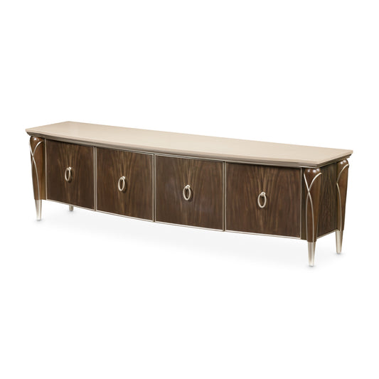 Villa-Cherie Hazelnut Media Cabinet - Ornate Home