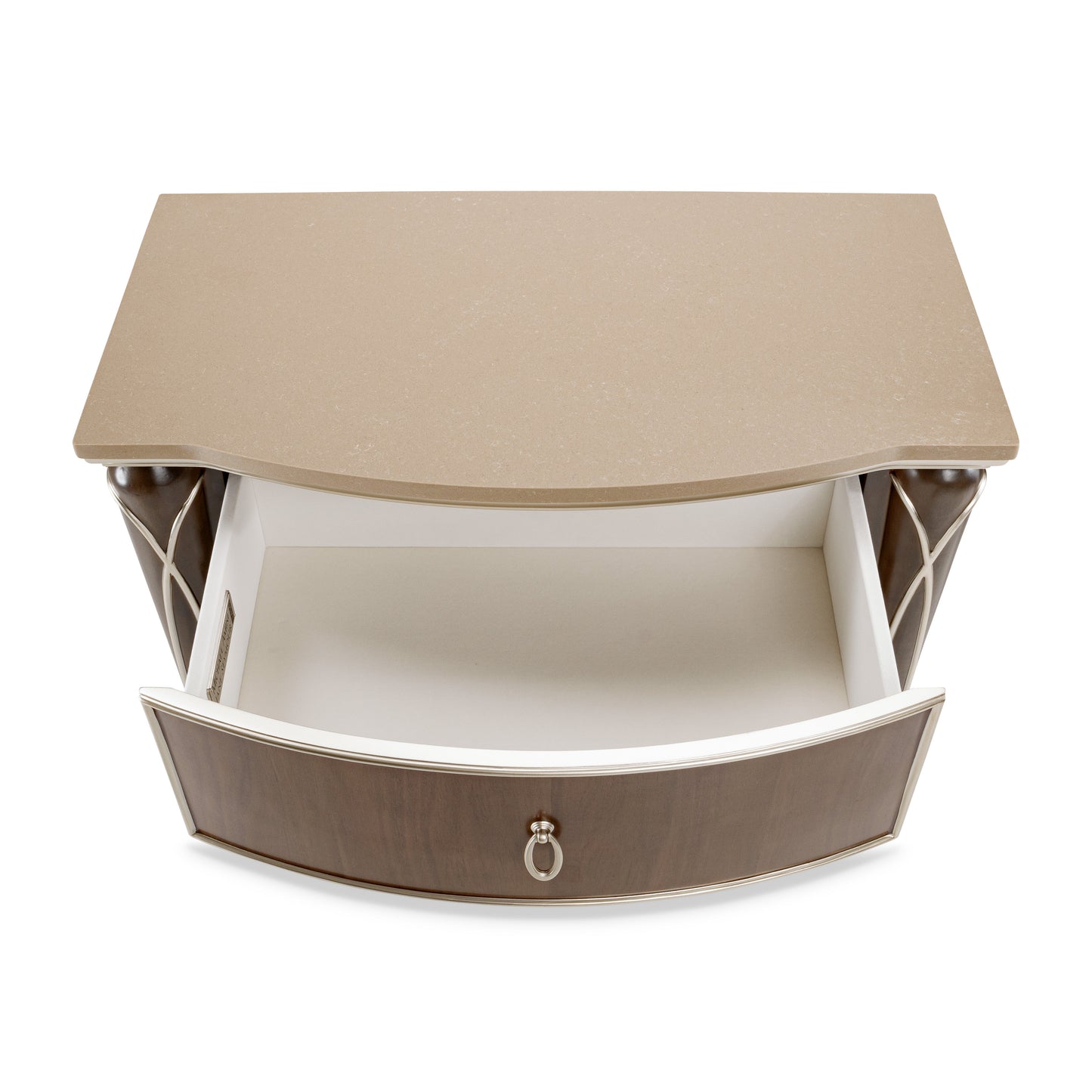 Villa-Cherie Hazelnut Nightstand - Ornate Home