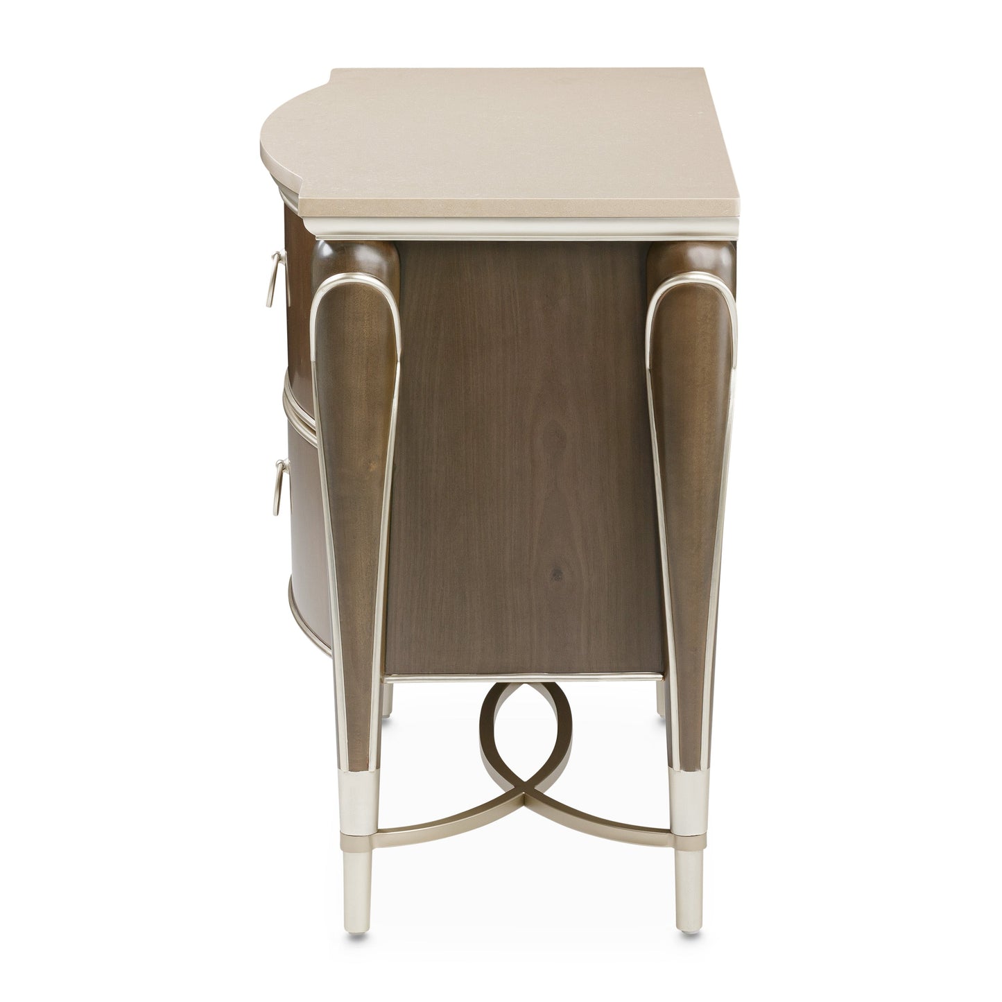 Villa-Cherie Hazelnut Nightstand - Ornate Home