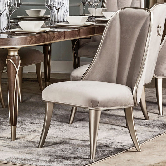 Villa-Cherie Hazelnut/Porcini Dining Side Chair (Set of 2) - Ornate Home