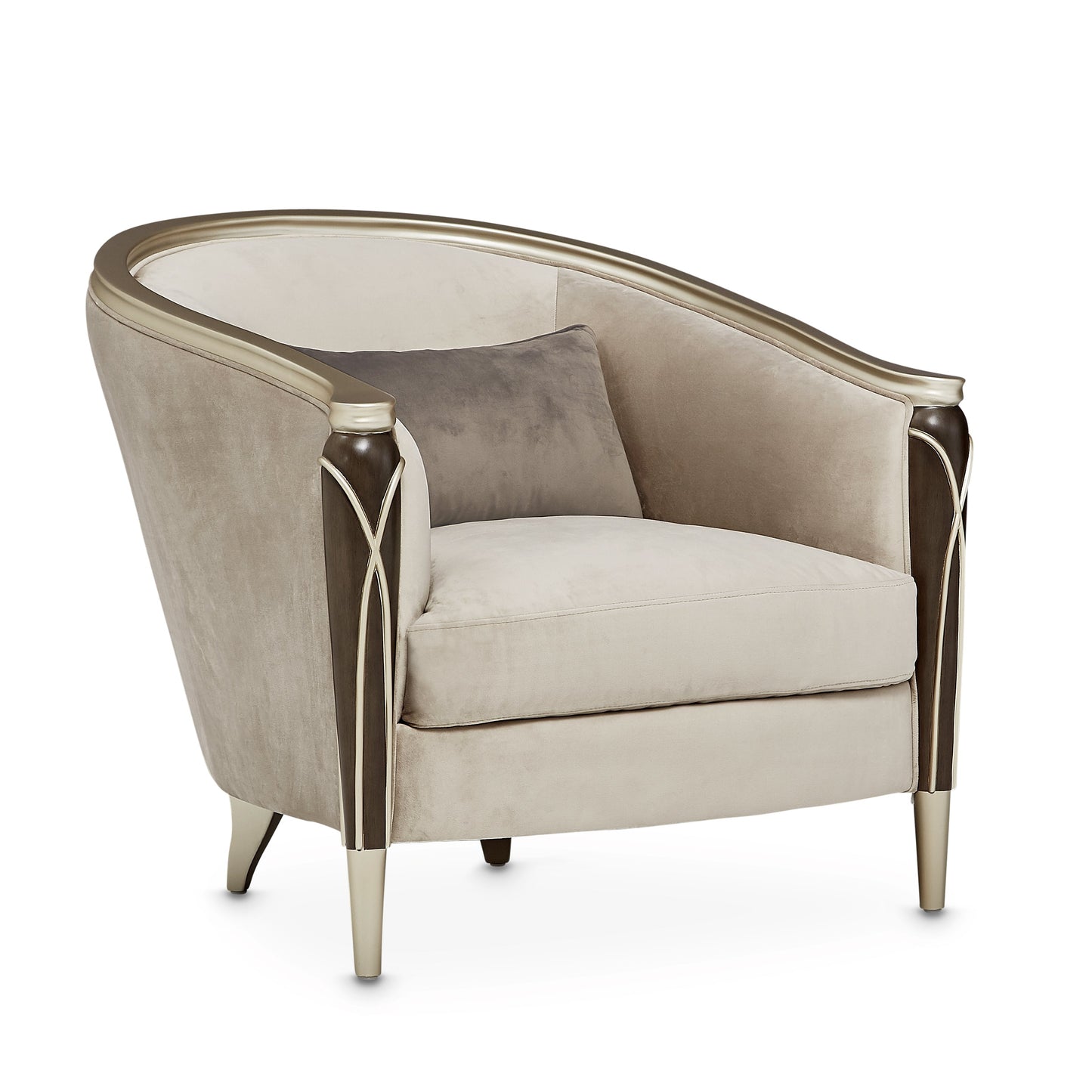 Villa Cherie Hazelnut/Porcini Matching Chair - Ornate Home