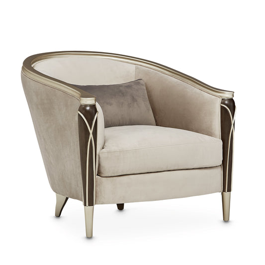 Villa Cherie Hazelnut/Porcini Matching Chair - Ornate Home