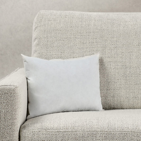 Villa Feather White Down Insert for Pillow Multiple Sizes Throw Pillow (Set of 2) - Ornate Home