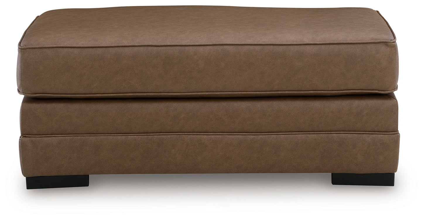 VillaCourt Caramel Ottoman- Viva Furn