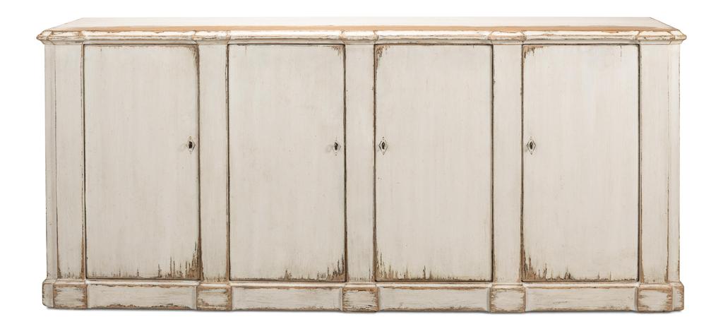 Villefranche White Sideboard - Ornate Home