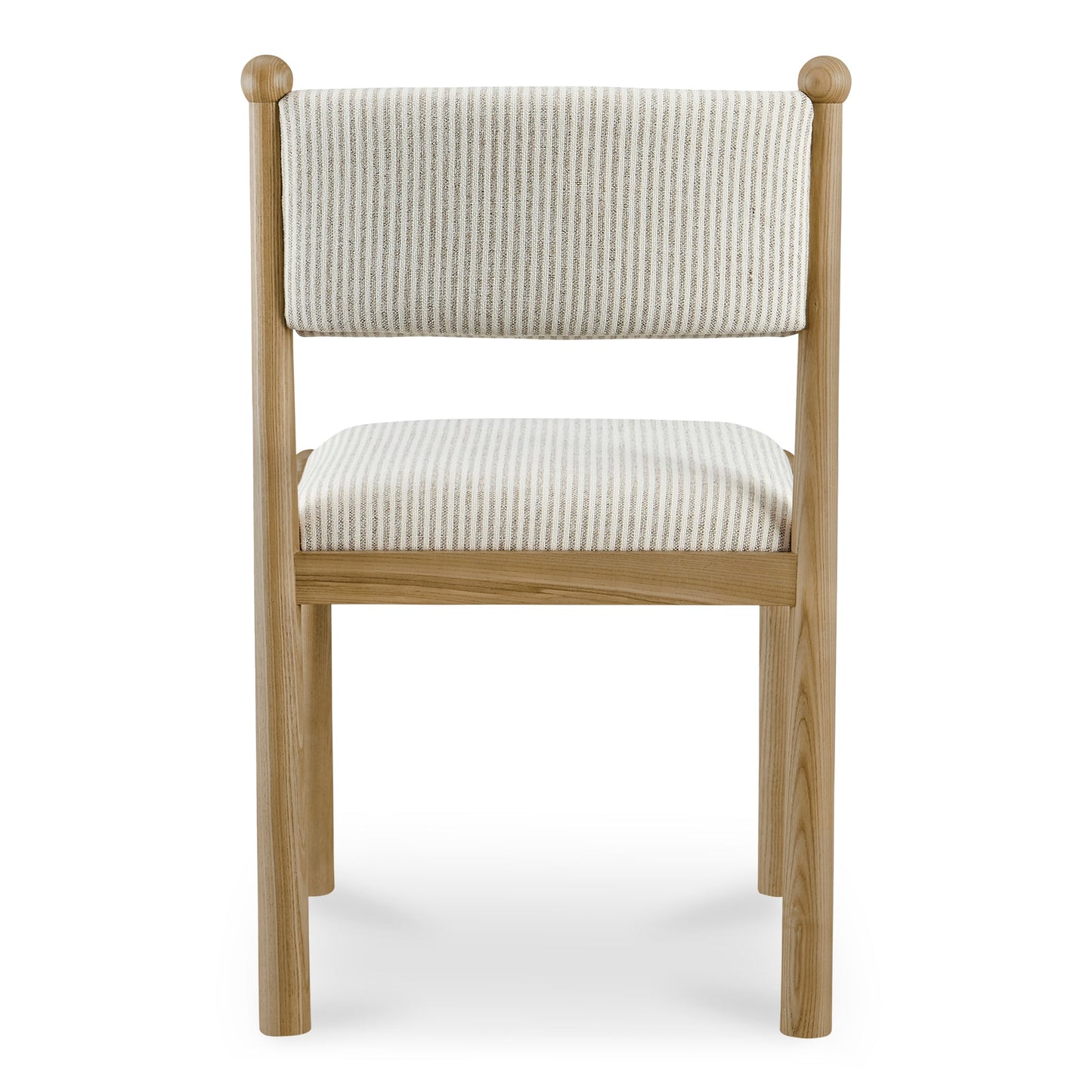 Villetta Stripe/Oak Stained Dining Chair (Set of 2) - Ornate Home