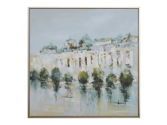 Vincent Green Canvas - Ornate Home