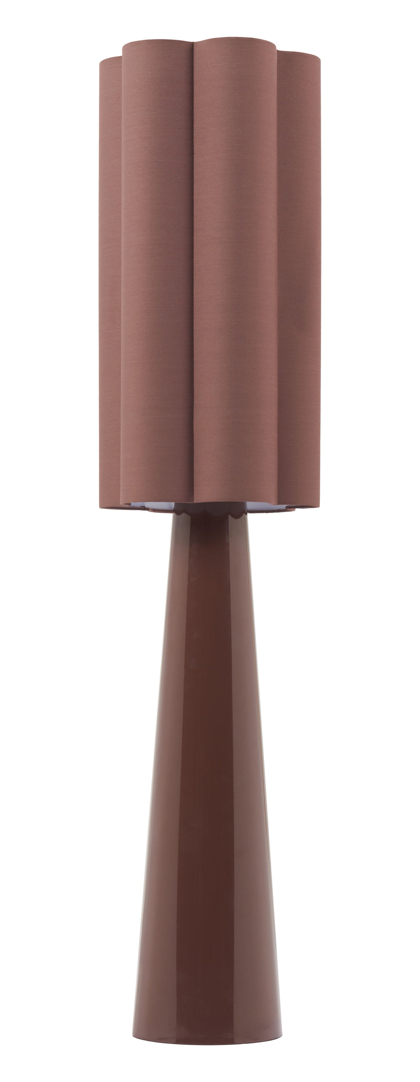 Violet Brown Floor Lamp - Ornate Home