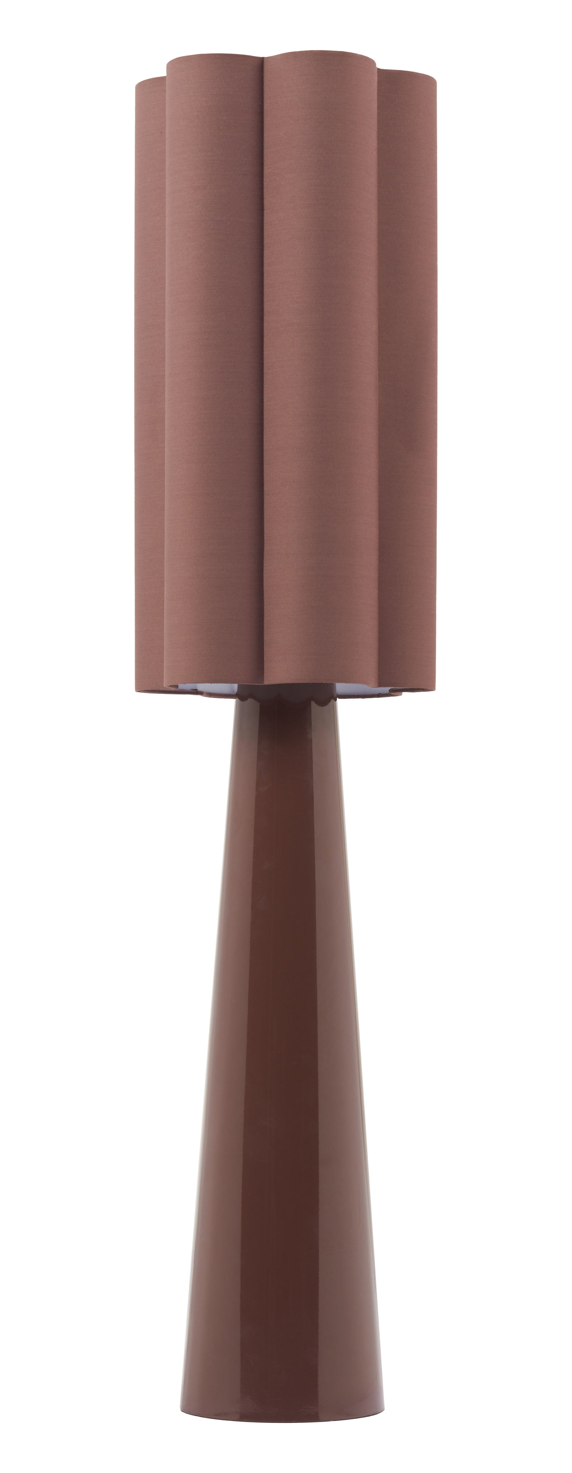 Violet Brown Floor Lamp - Ornate Home