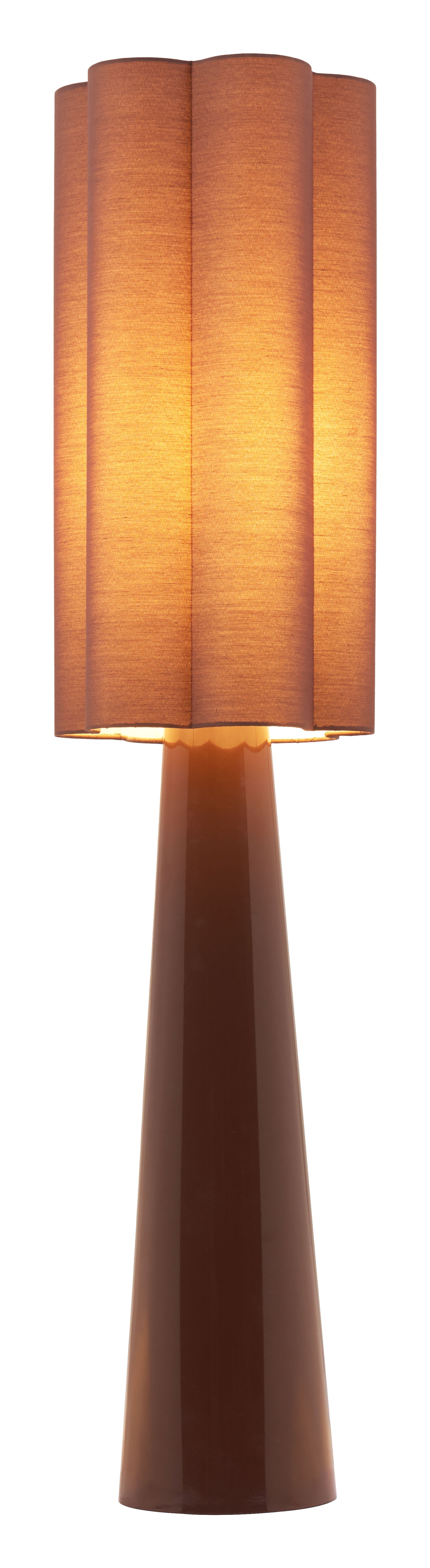 Violet Brown Floor Lamp - Ornate Home