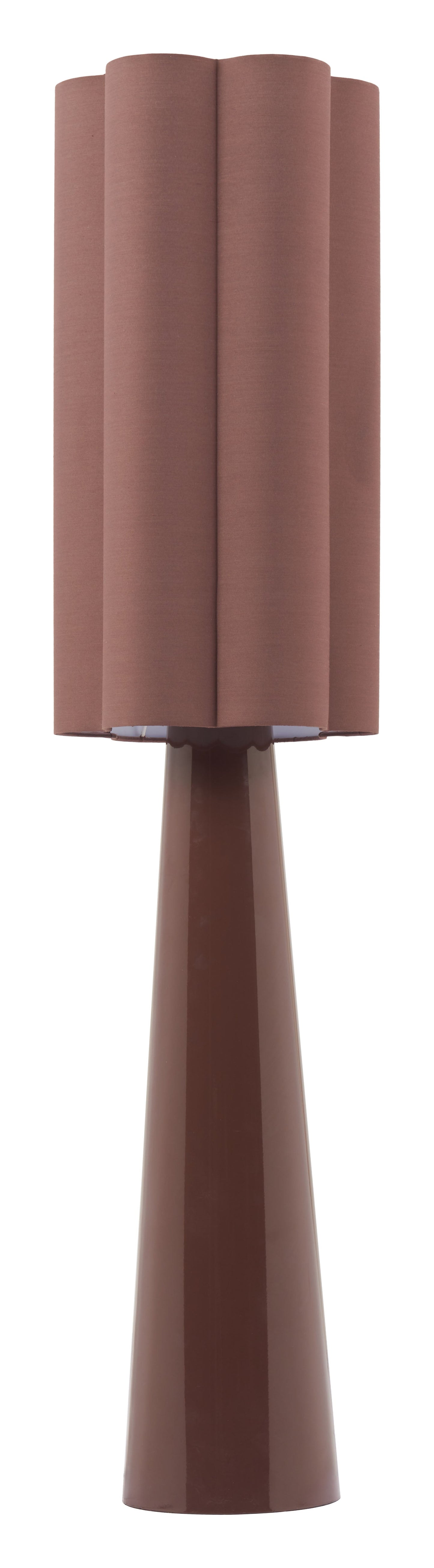 Violet Brown Floor Lamp - Ornate Home