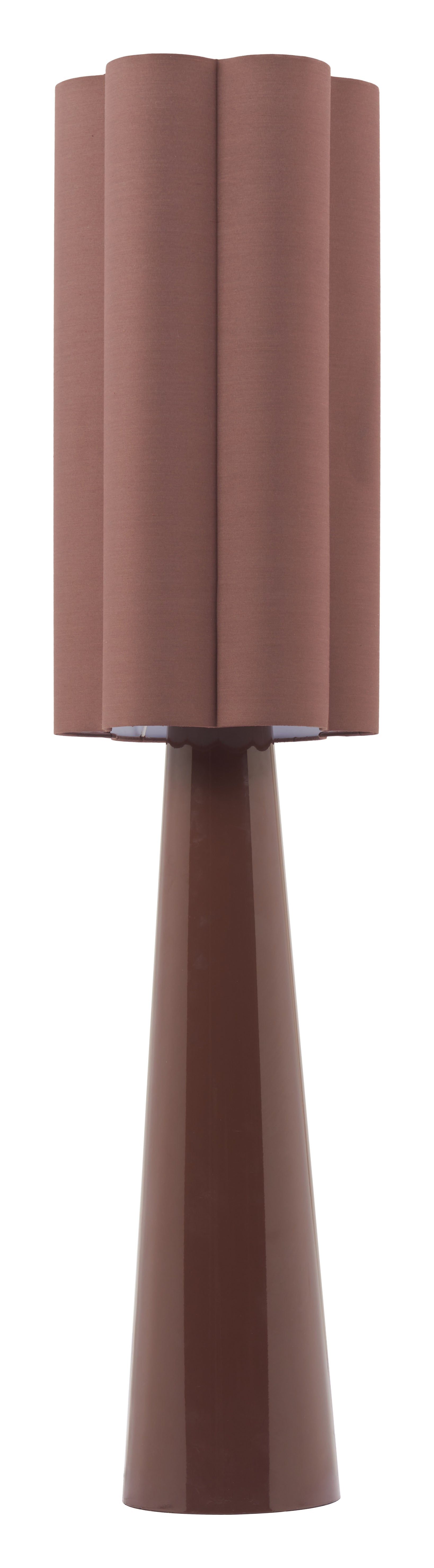 Violet Brown Floor Lamp - Ornate Home