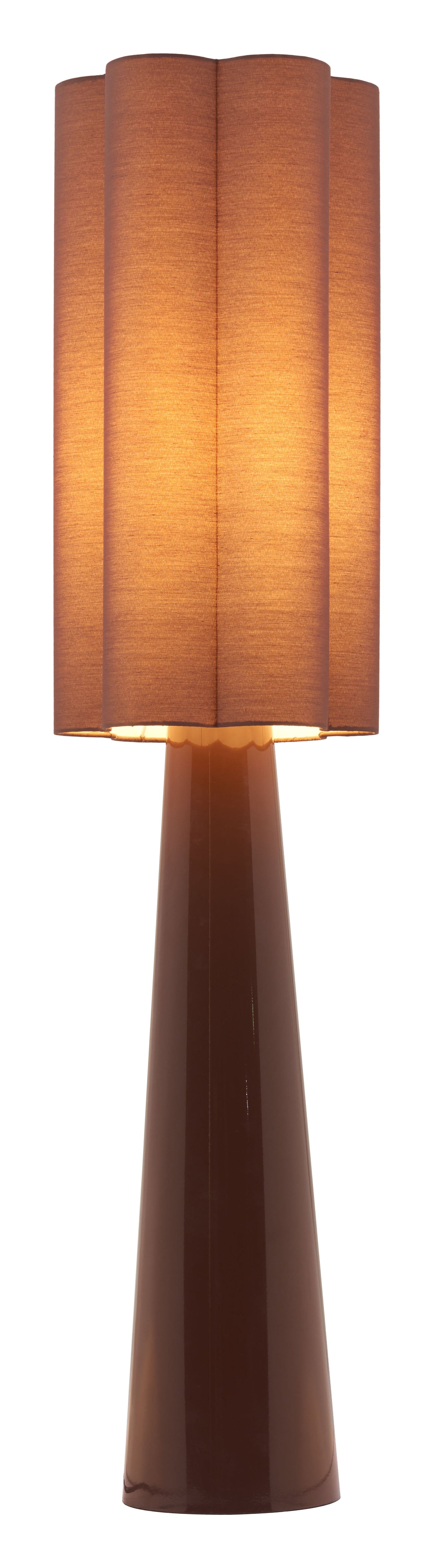 Violet Brown Floor Lamp - Ornate Home