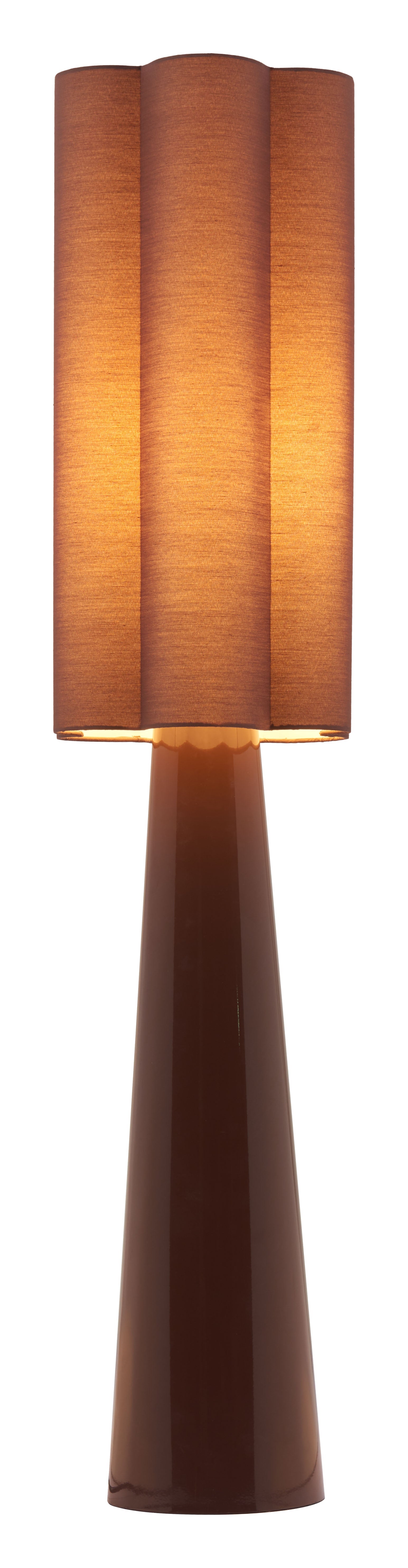 Violet Brown Floor Lamp - Ornate Home