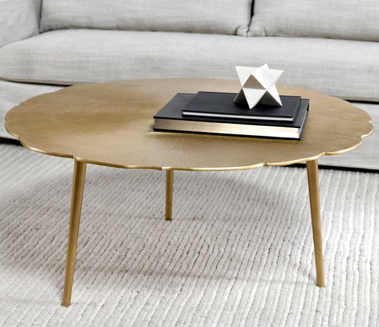 Violetta Yellow Coffee Table - Ornate Home