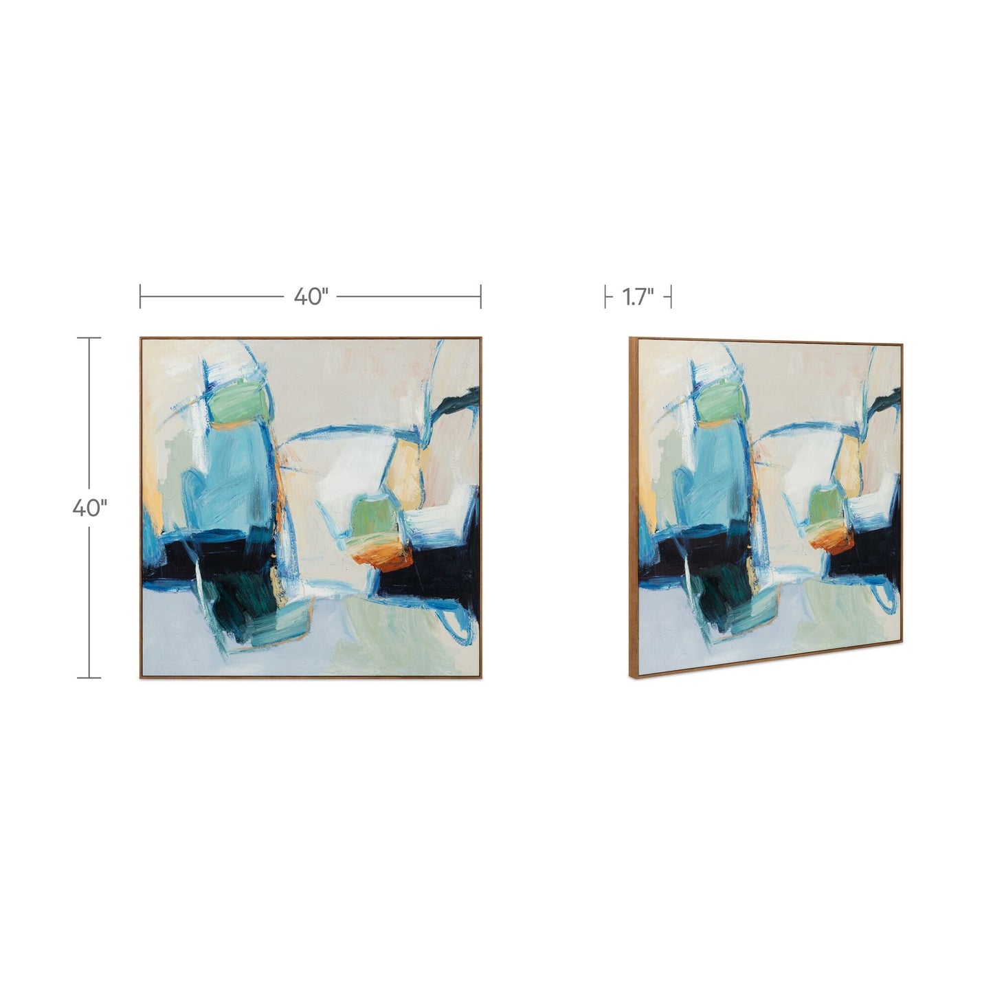 Vitality Multicolor Framed Painting - Ornate Home